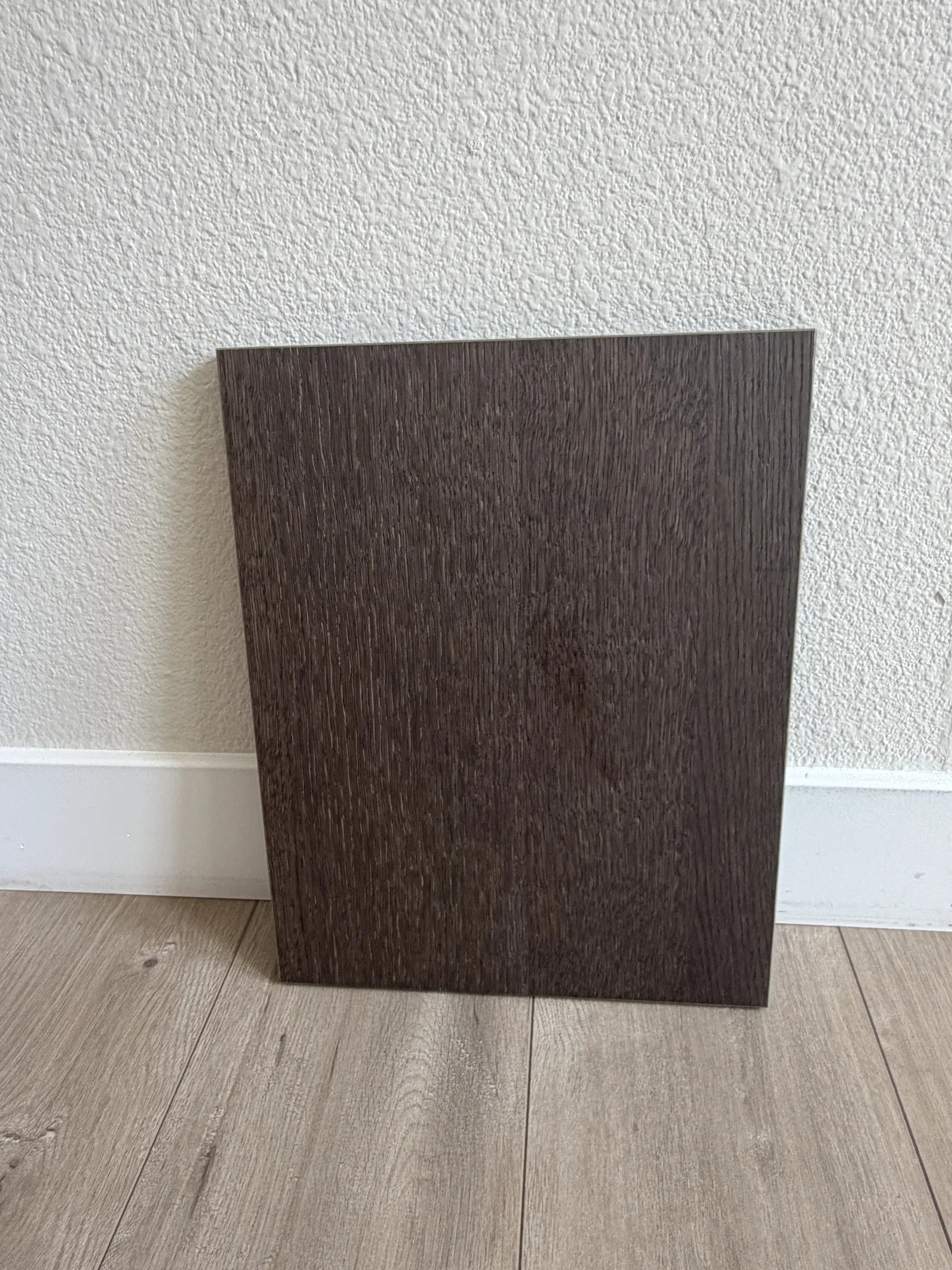 Pronorm PG3 White Oak Veneer — light natural finish sample board