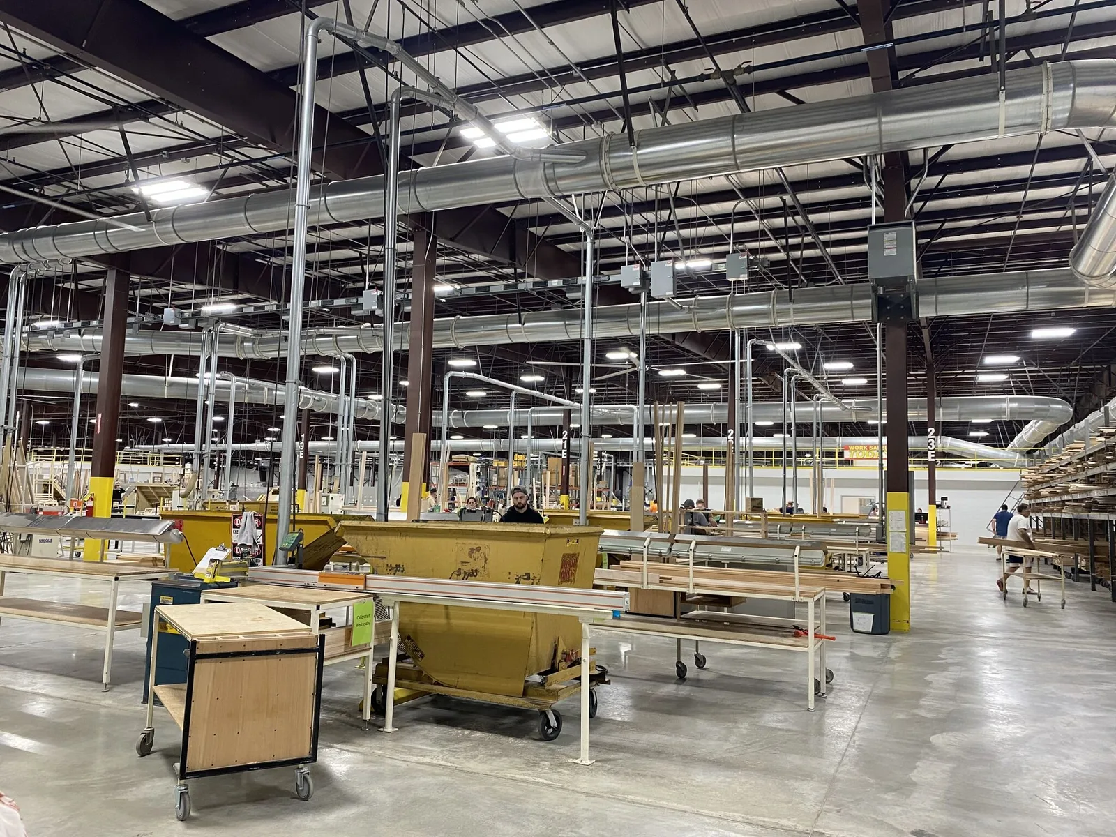 Factory tour at WW Wood Products