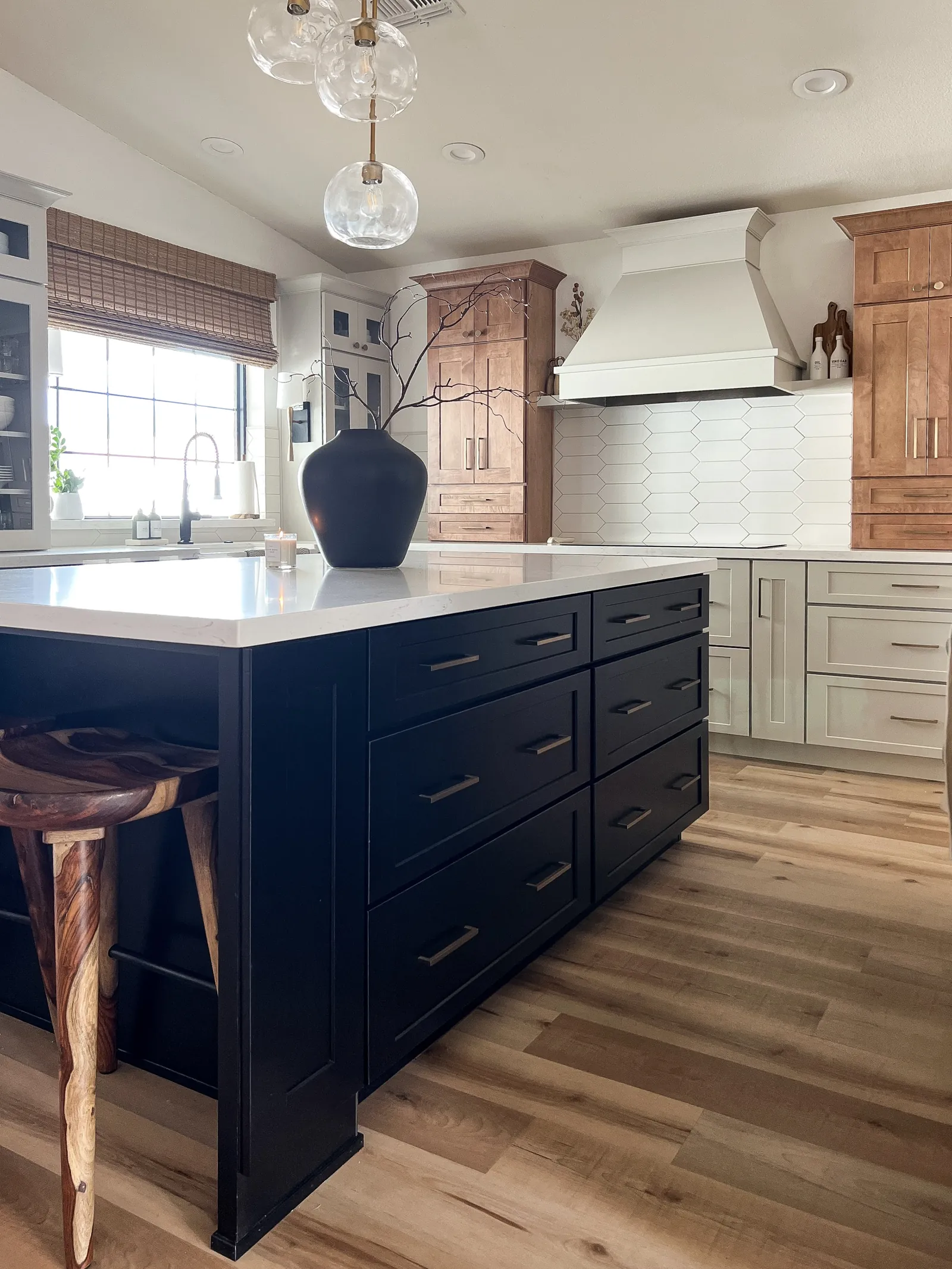 Builders Floor and Designs kitchen — island detail
