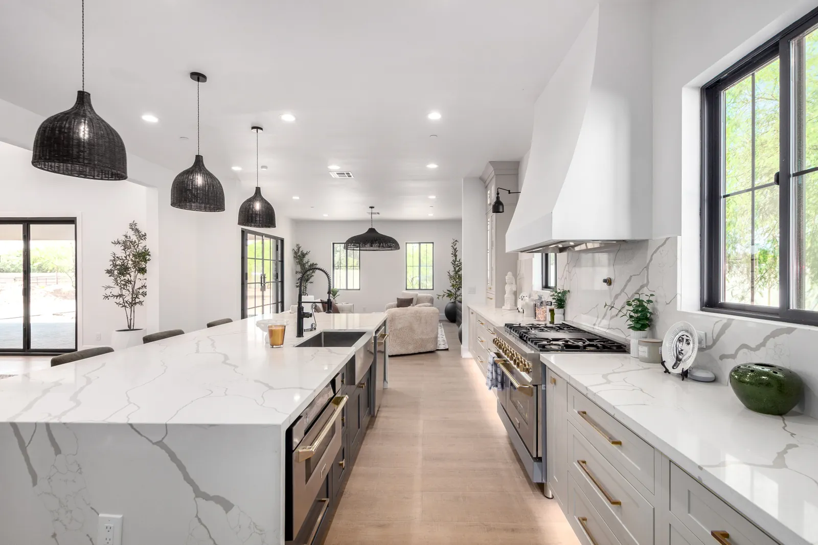 Kitchens by Good Guys — Aster project, range and hood