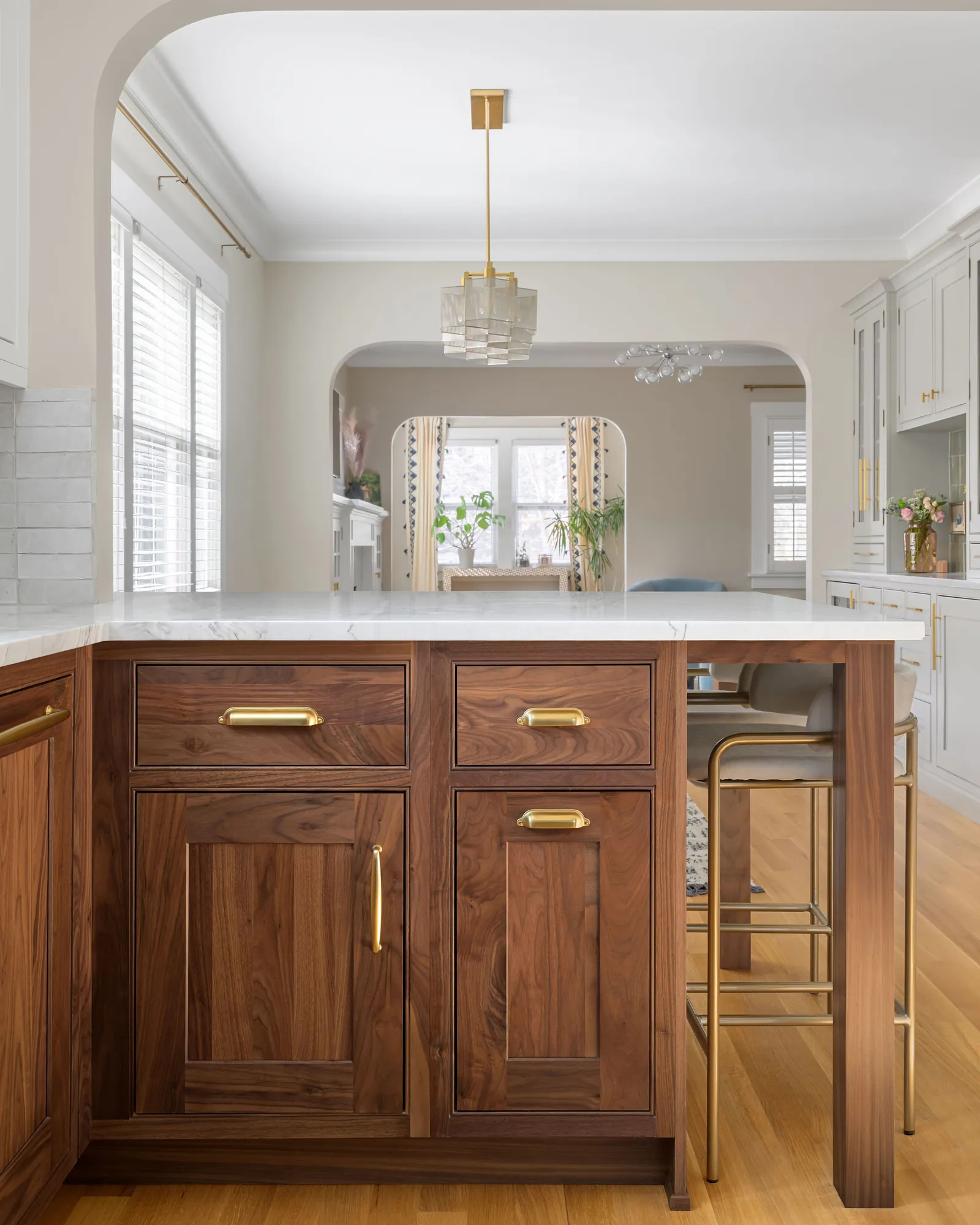 Plum Kitchens Cook Street kitchen — adjacent dining area